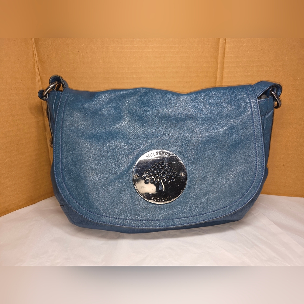 Mulberry Daria Satchel Petrol Blue - Picture 2 of 16